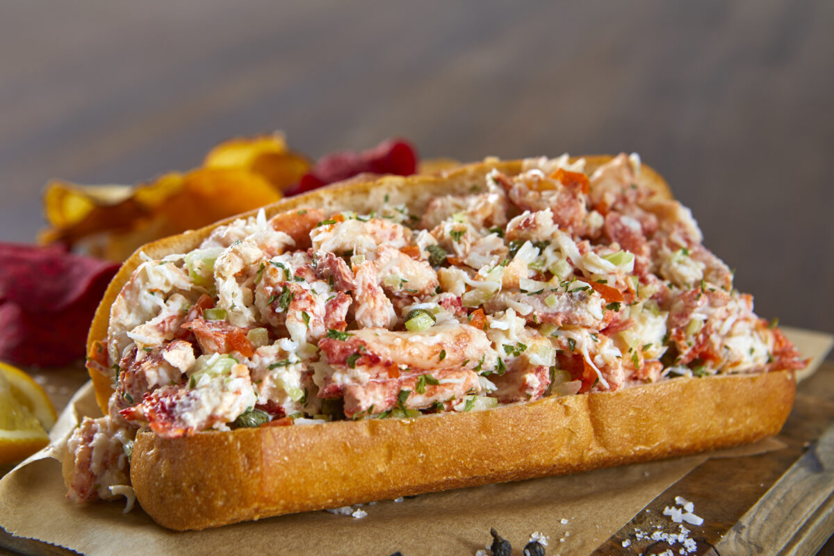 Crab Salad “Lobster” Roll