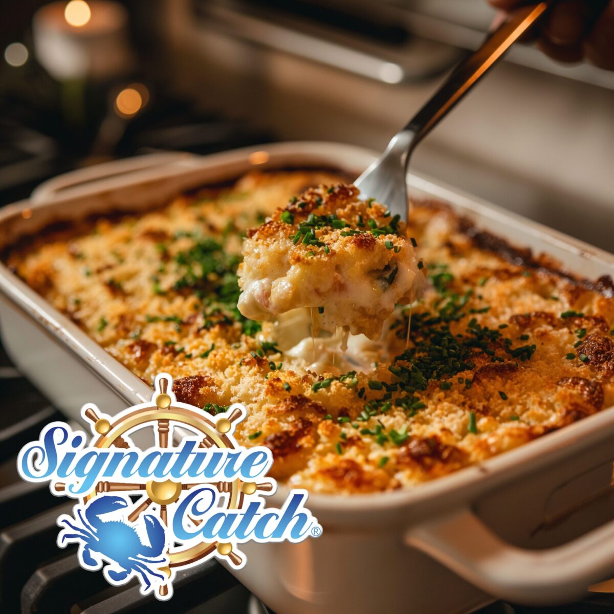Crab Au Gratin